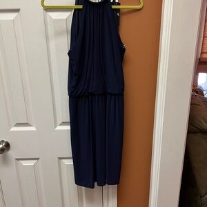 MSK Stylish Navy Blue Dress